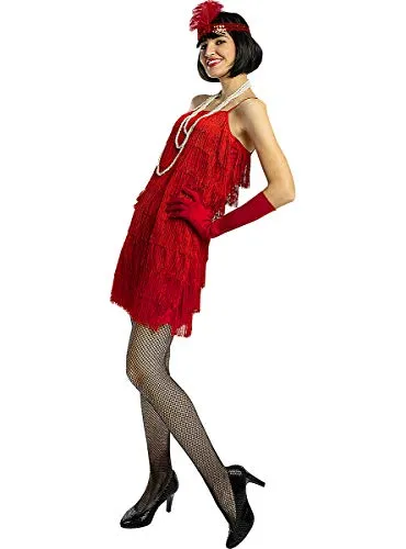 Funidelia Charleston parrucca donna nera anni 20