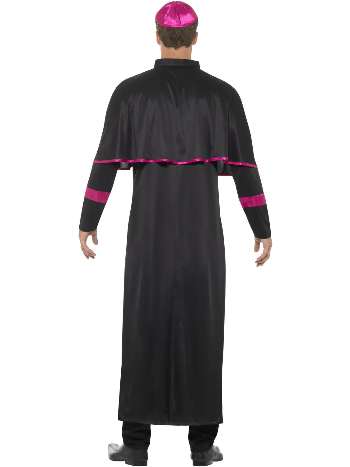 Smiffys Cardinal costume uomo nero taglia M religioso