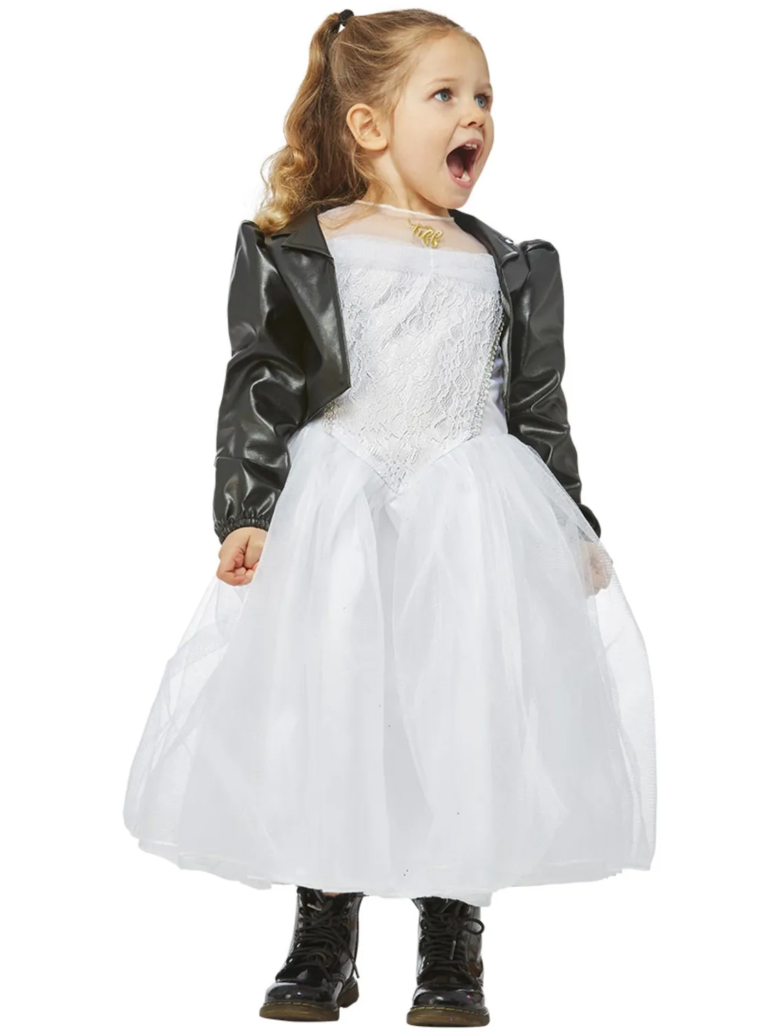 Smiffys Tiffany costume Chucky bimba 7-9 anni