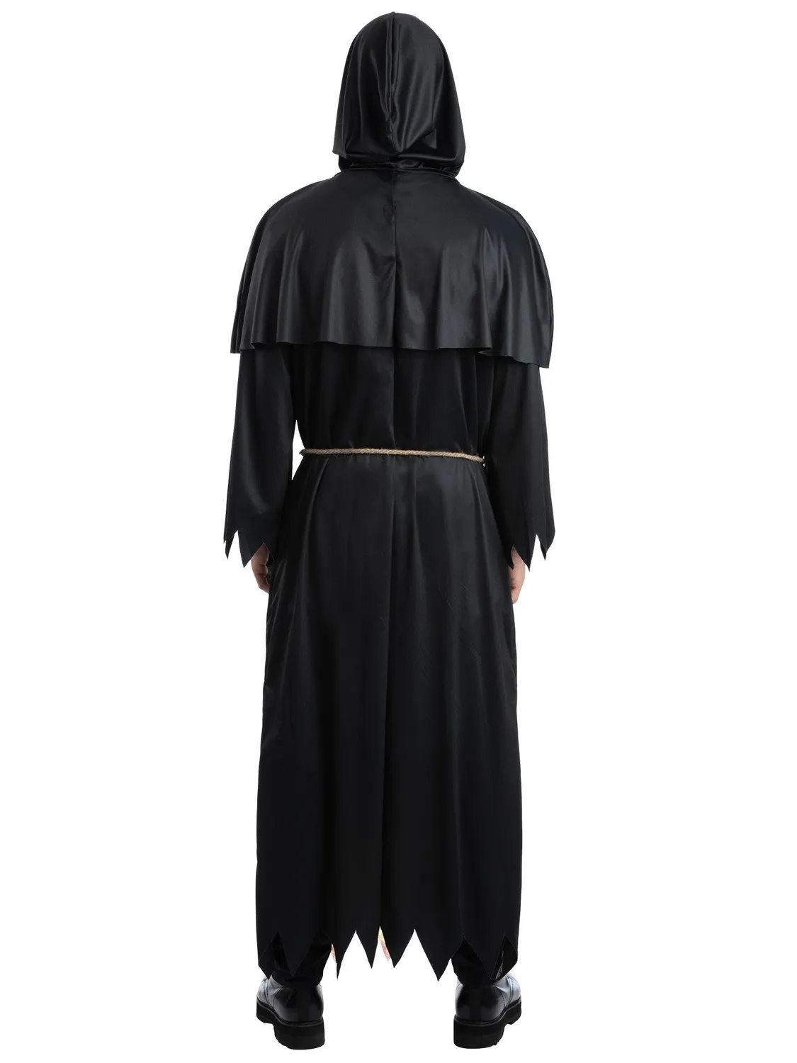 Smiffys Burning Priest costume prete fiamme uomo con croce