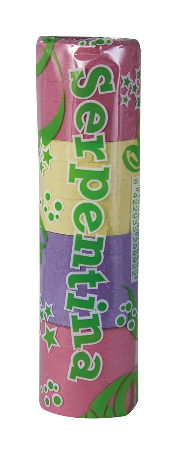 P'tit Clown 3120 stelle filanti multicolore 20 rotoli
