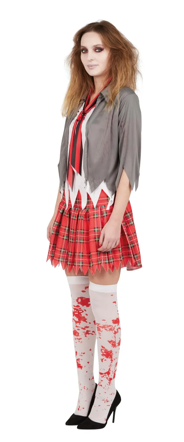 P'tit Clown Studentessa Sanguinante Costume Adulto Horror