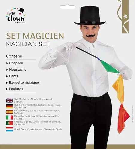 P'tit Clown 22698 Accessori costume multicolore set