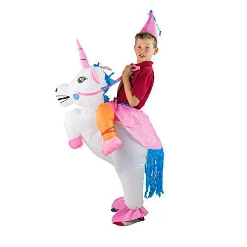 Bodysocks Unicorno costume gonfiabile bambini 5-11 anni con ventola