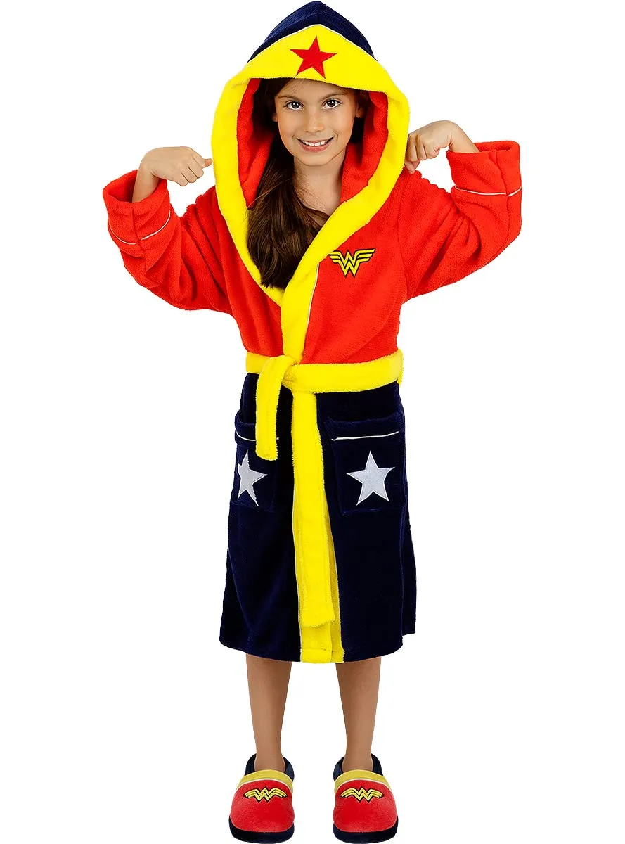 Funidelia Wonder Woman pantofole bambina 26-28 rosse