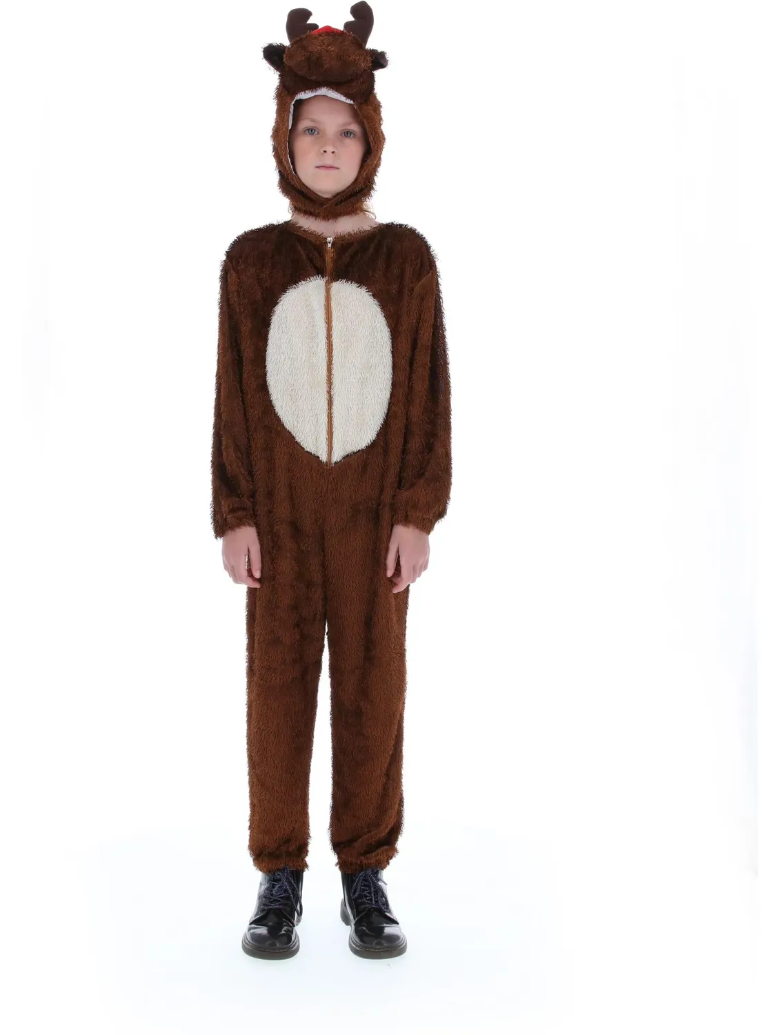 Smiffys Reindeer costume renna bambino 4-6 anni peluche