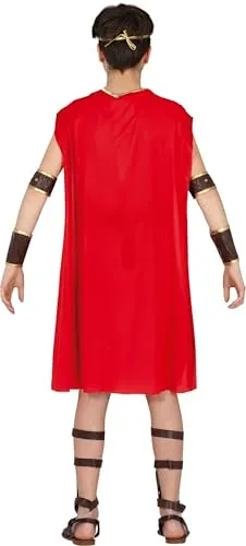 Fiestas Guirca Guerriero Romano Costume Tunica Completo
