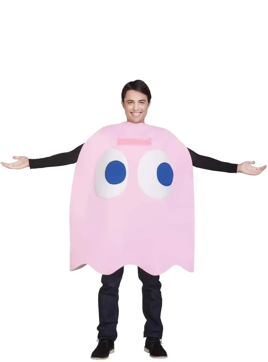 Funidelia Pac-Man Fantasma Pinky costume rosa taglia unica