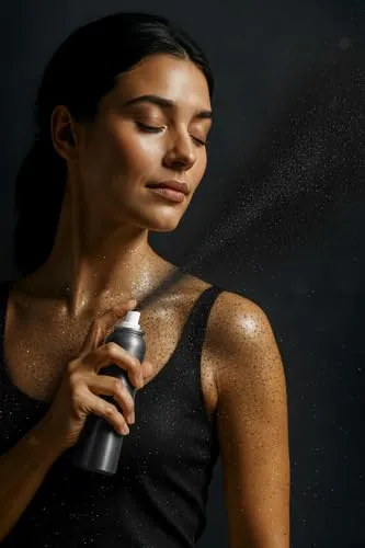 Fiestas Guirca Spray Nero 75 ml trucco viso corpo capelli