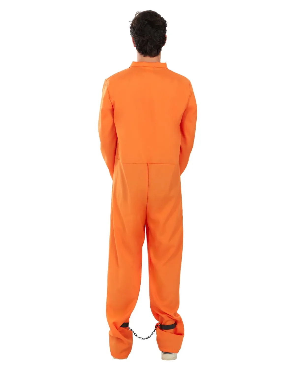 Funidelia Costume Carcerato Adulto Arancione Tuta Prigioniero