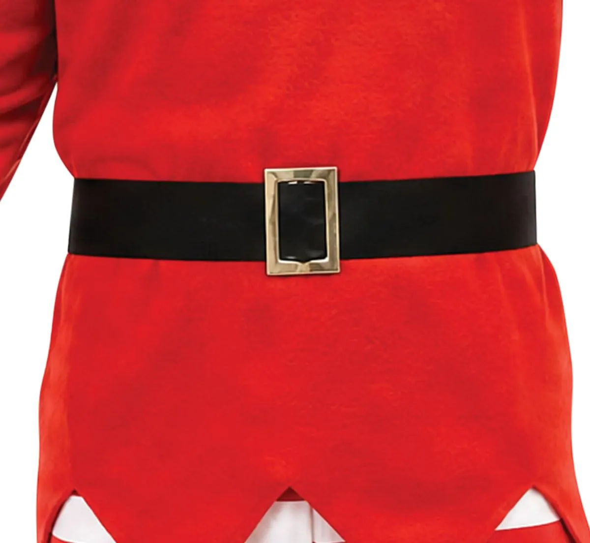 Fiestas Guirca Elfo costume uomo taglia L 52-54 rosso bianco