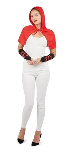 P'tit Clown Cappuccetto Rosso Costume Donna Unica