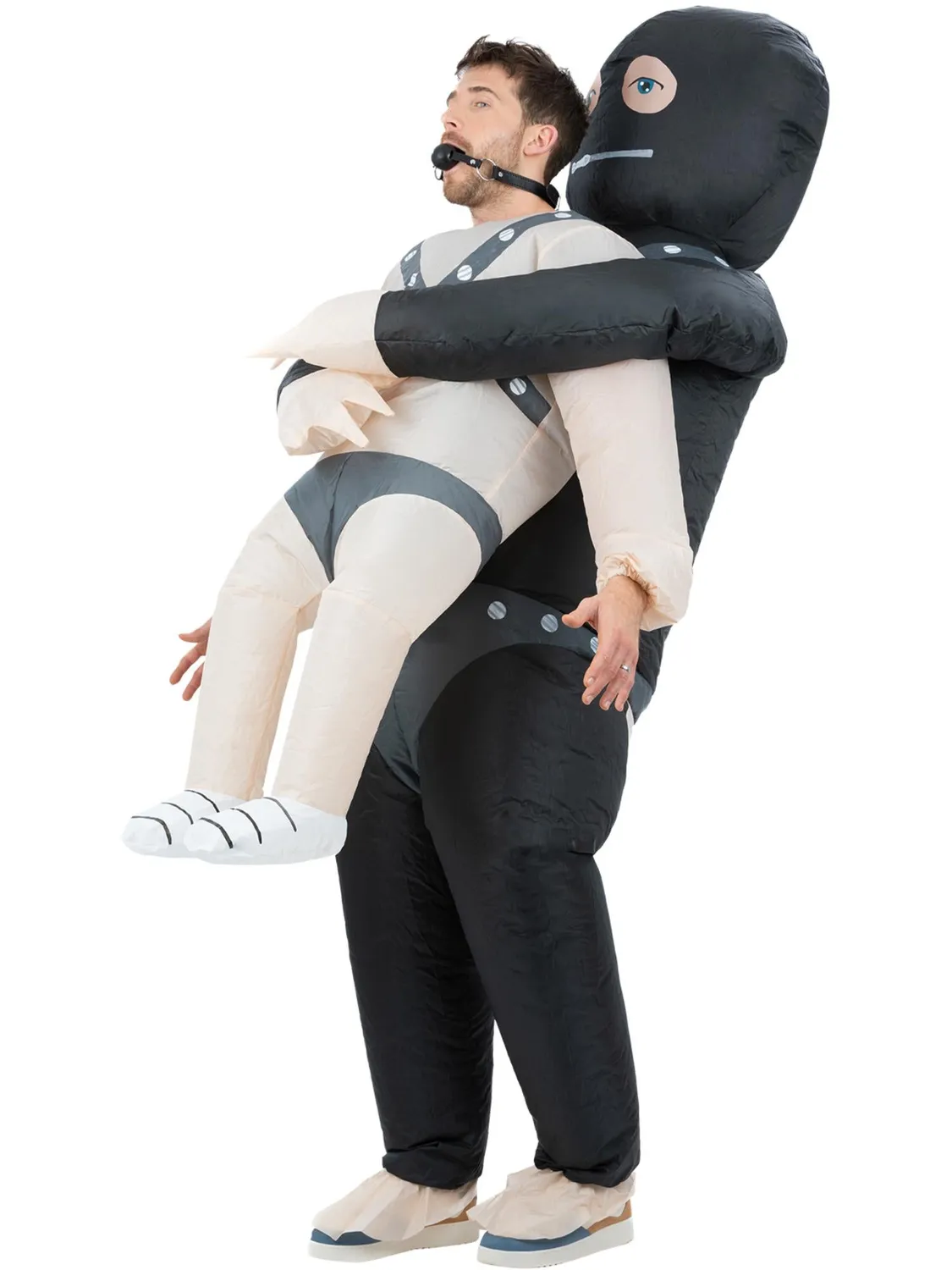Smiffys Inflatable Gimp Kidnap costume gonfiabile unisex