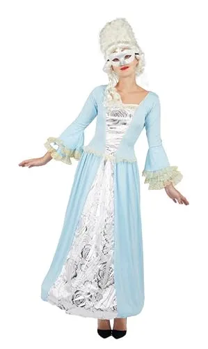 P'tit Clown Marchesa costume donna blu L-XL barocco