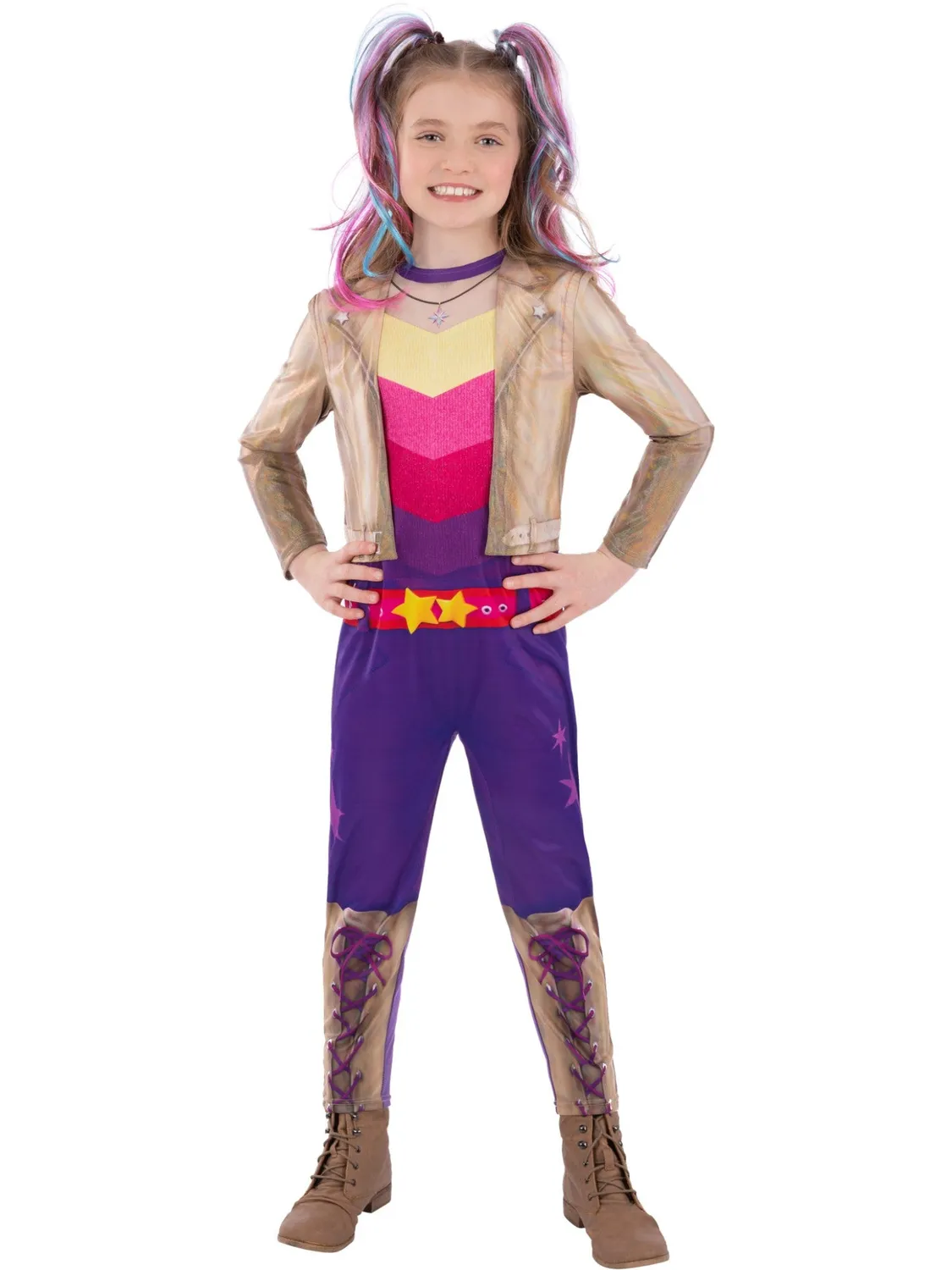 Smiffys Unicorn Academy Sophia costume viola 4-6 anni