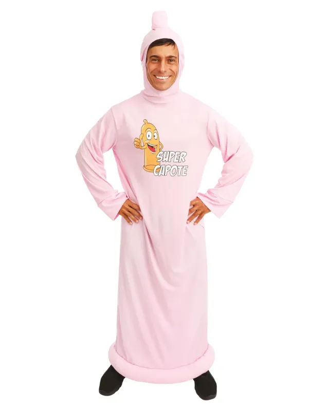 P'tit Clown 42936 costume preservativo adulto taglia unica umoristico