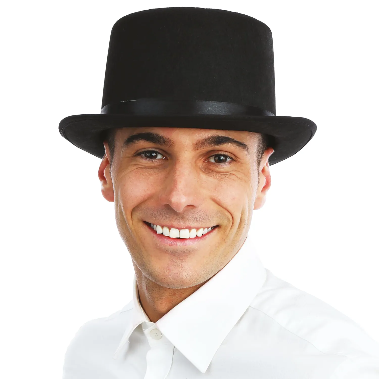 P'tit Clown 40004 cappello feltro nero adulti 12 cm