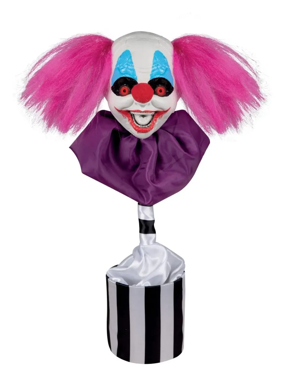 P'tit Clown 23535 testa clown animata sonora luminosa 45cm