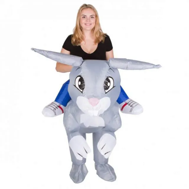Bodysocks Coniglio costume gonfiabile adulti cavalcabile
