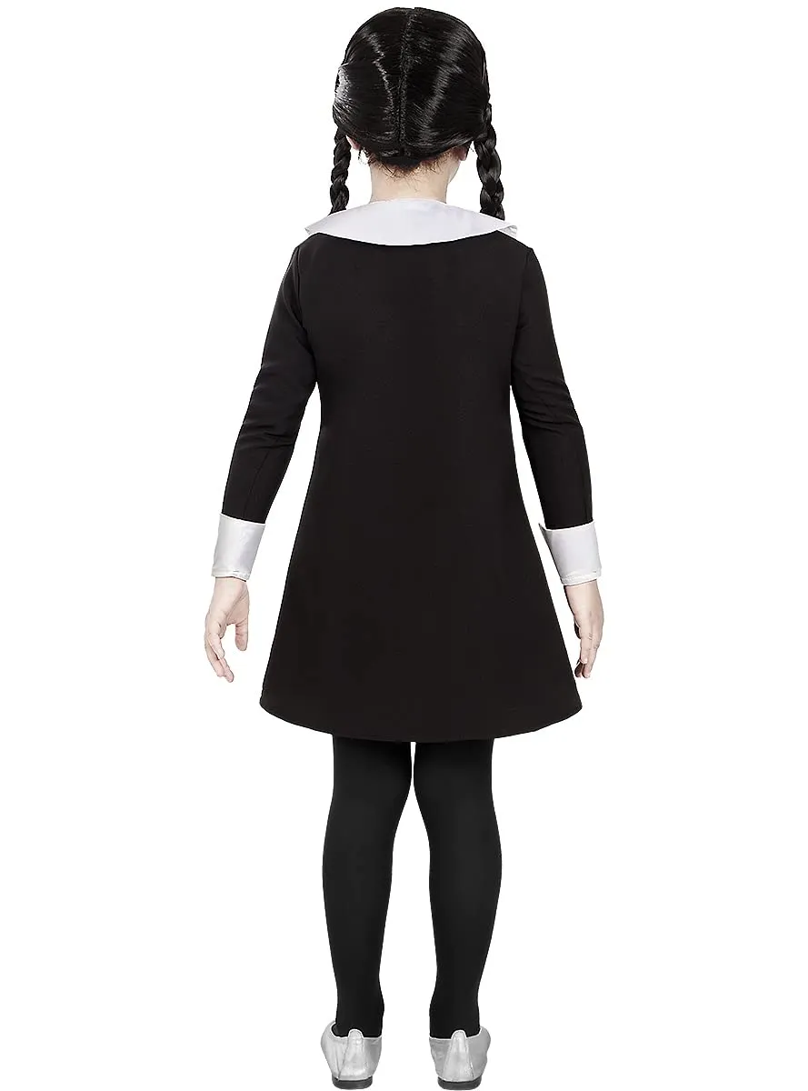 Funidelia Famiglia Addams Mercoledì parrucca bambina nera