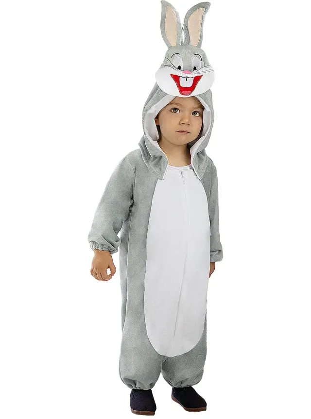 Funidelia Bugs Bunny Looney Tunes costume neonato grigio