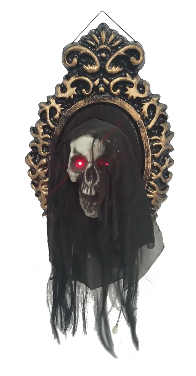P'tit Clown RE22364 specchio testa rimbalzante 57 cm Halloween