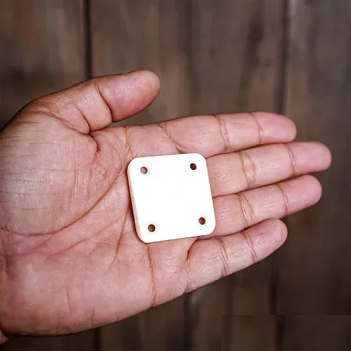 La Bottega di Merlino Tavolette Tessitura Osso Set 6 da 3,5 cm