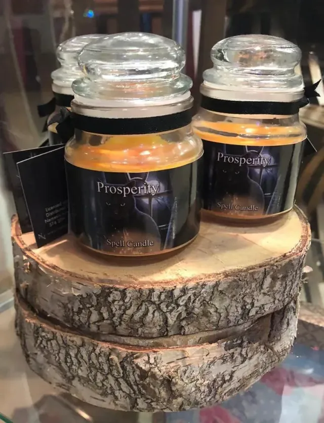 La Bottega di Merlino Giara in Vetro candela profumata 10 cm