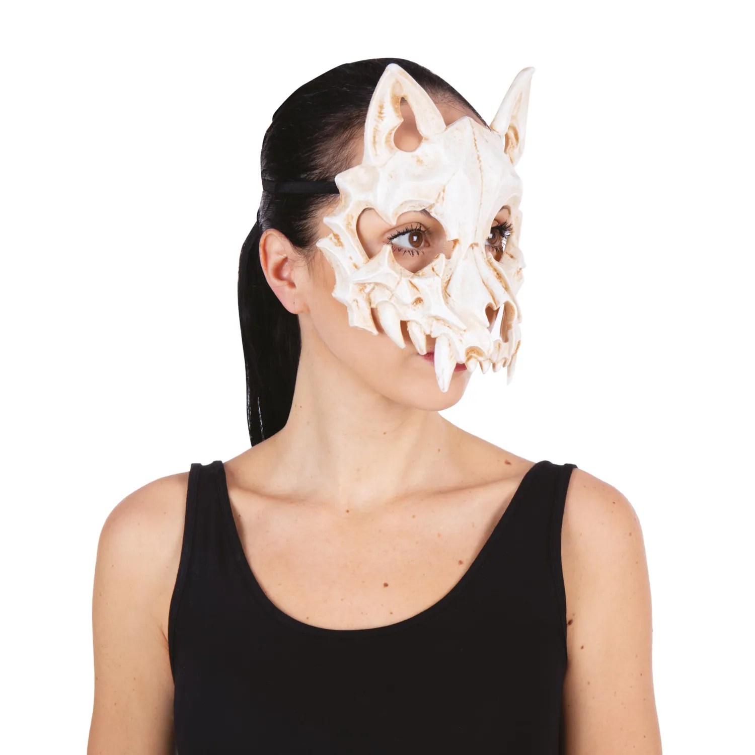 P'tit Clown 23155 maschera scheletro animali modello casuale