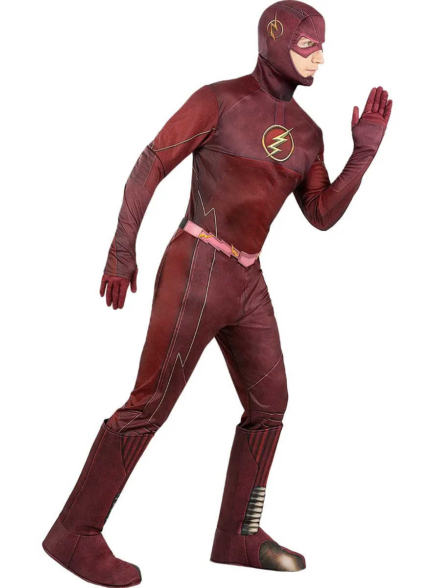 Funidelia Flash Deluxe Costume Uomo M Porpora Intero