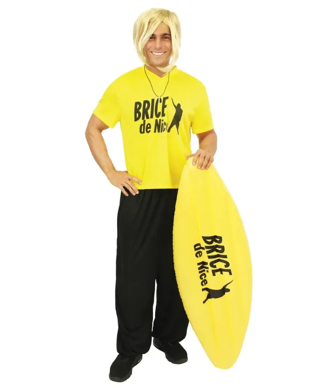 P'tit Clown Brice de Nice Tavola Surf Gonfiabile Gialla 115 cm