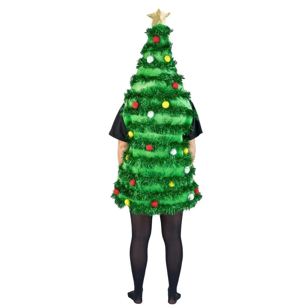 Bodysocks Albero di Natale Costume Adulto Verde