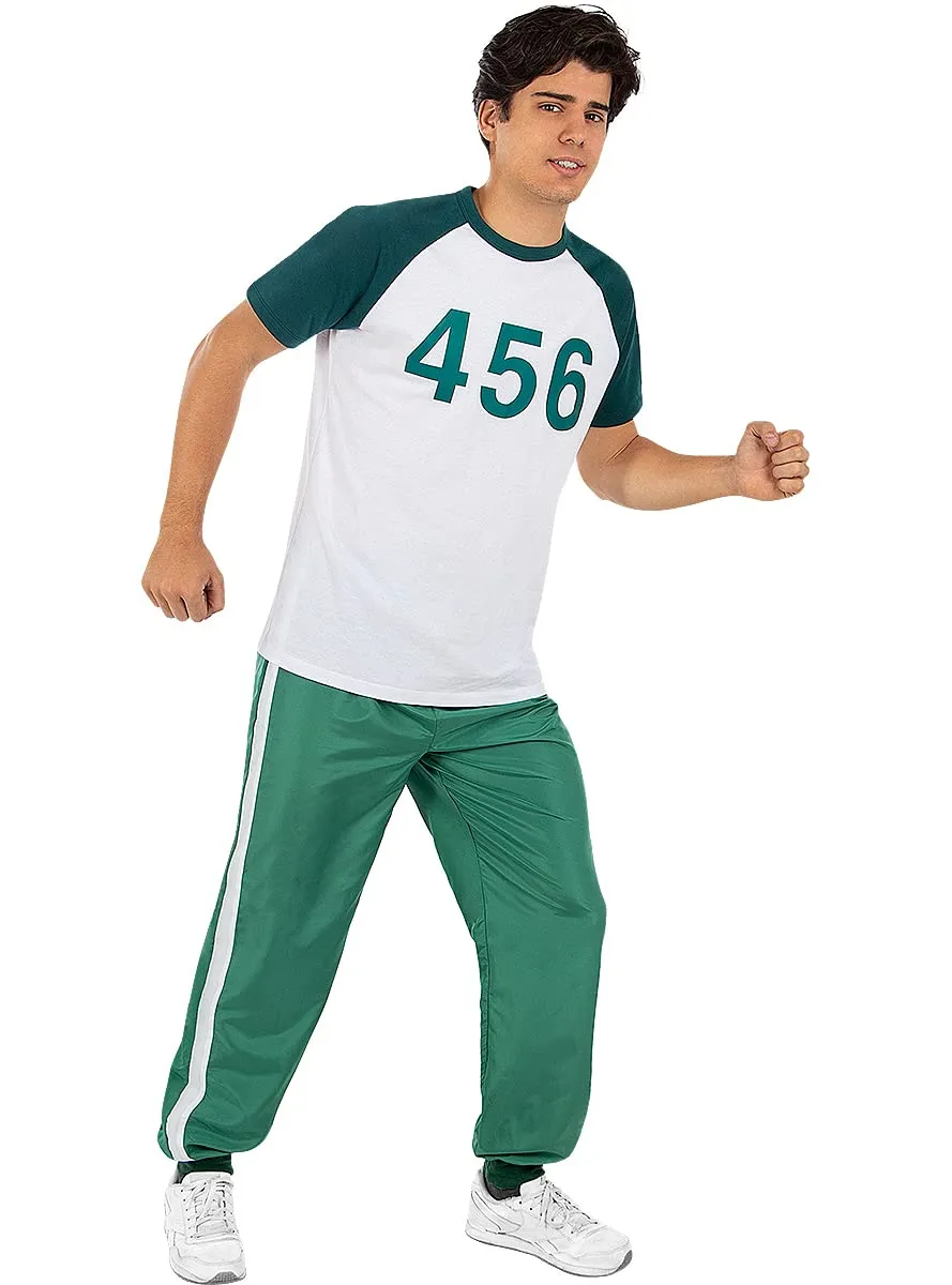 Funidelia Squid Game Player 456 maglietta verde