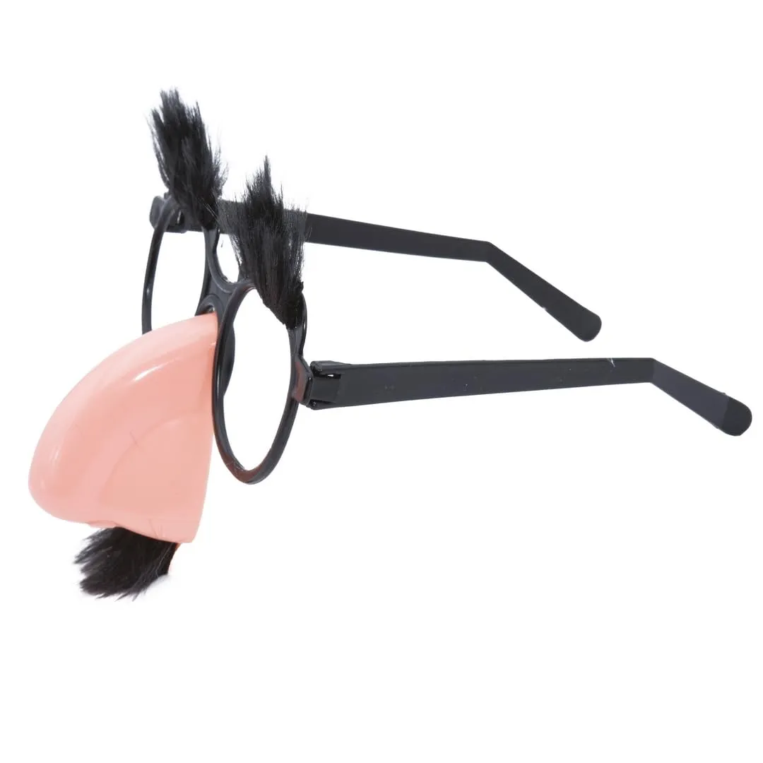 P'tit Clown 40603 occhiali naso baffi adulto divertenti