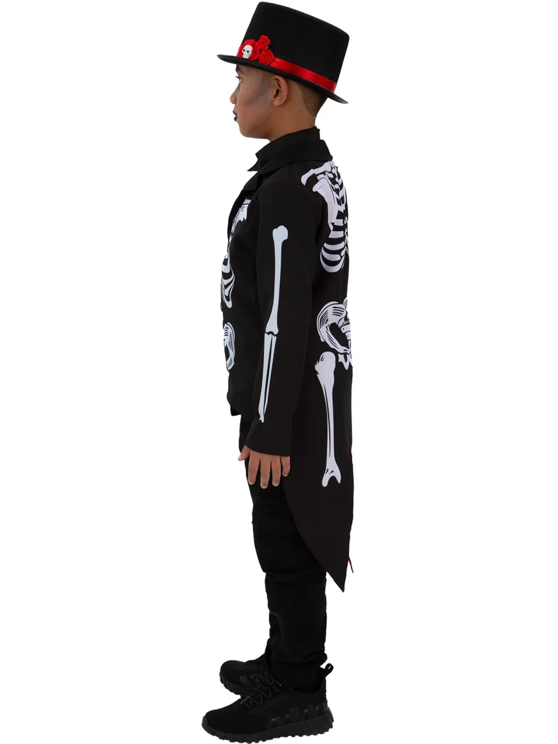 Smiffys Senor Skeleton costume scheletro bimbo 7-9 anni