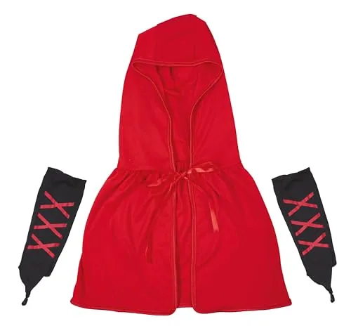 P'tit Clown Cappuccetto Rosso Costume Donna Unica