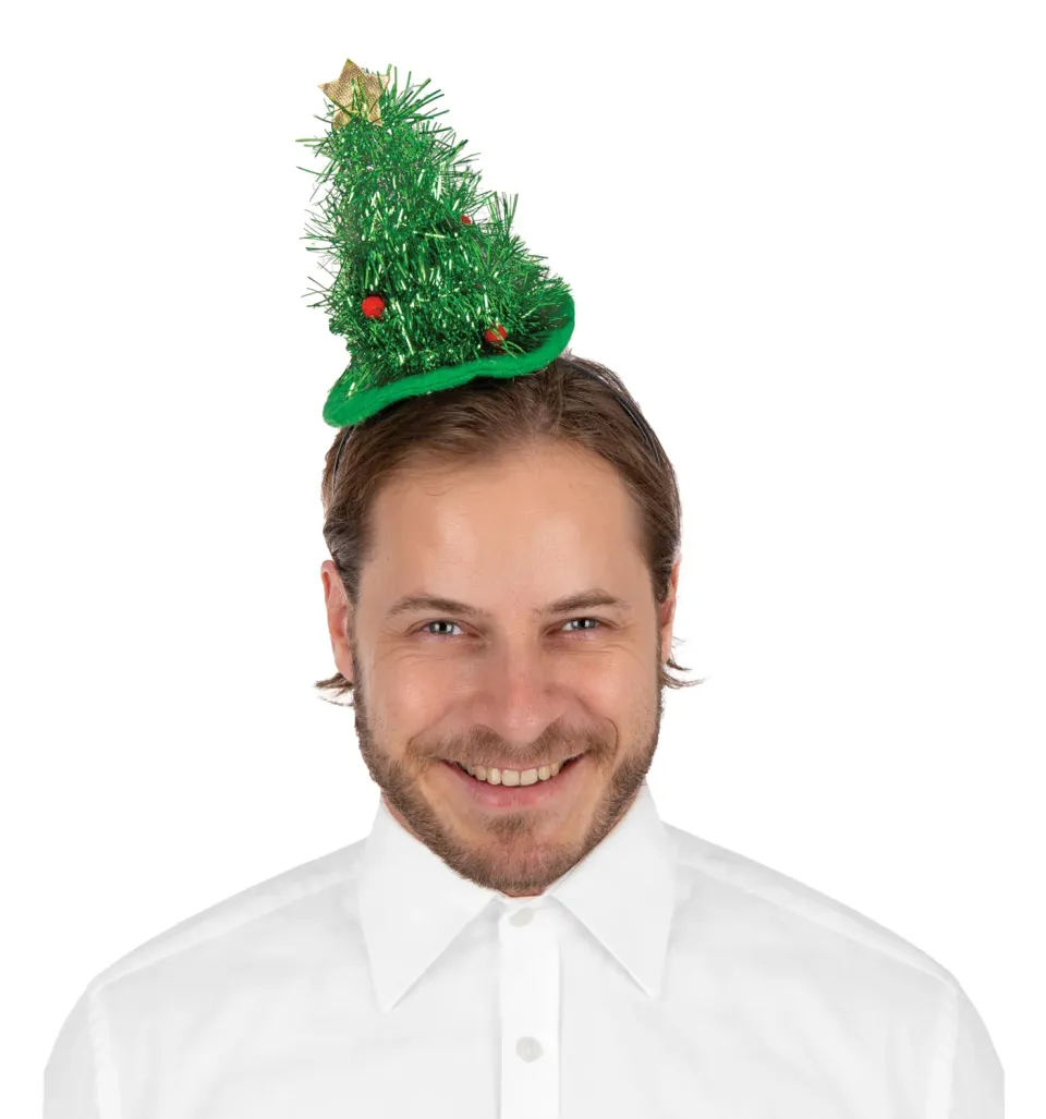 P'tit Clown re22804 cerchietto albero di Natale adulto nero