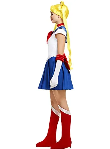 Funidelia Sailor Moon Luna parrucca gialla donna