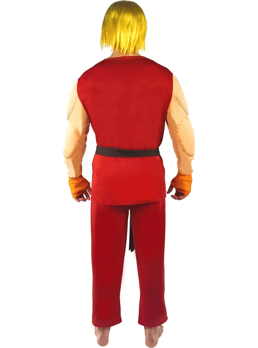 Funidelia Street Fighter Costume Ken uomo rosso ufficiale