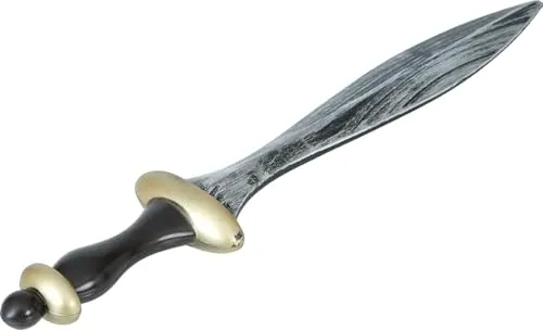 Guirca Spada Spartano 70 cm spada finta argento oro
