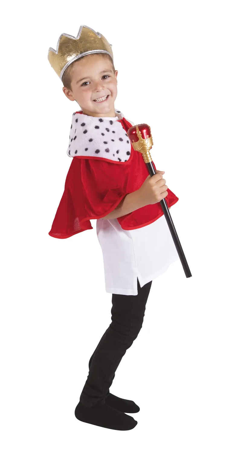 P'tit Clown Set Principe costume bambino taglia unica Carnevale