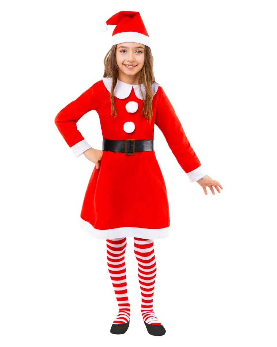 Funidelia Mamma Natale Costume Bambina 5-6 Anni