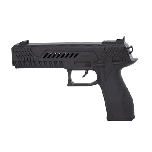 P'tit Clown 74560 Pistola Finta Nera 21 cm Carnevale