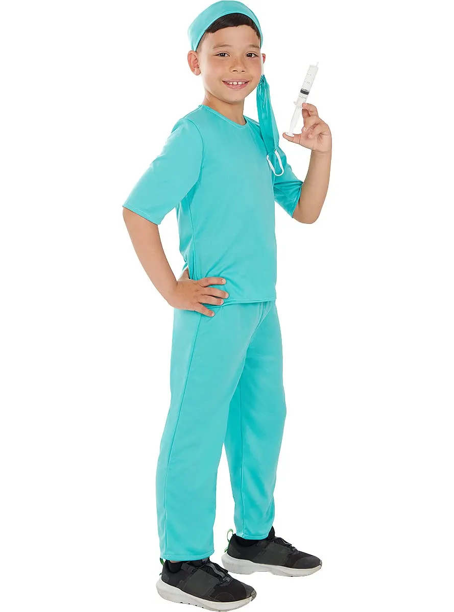 Funidelia Chirurgo costume bambino azzurro 10-12 anni