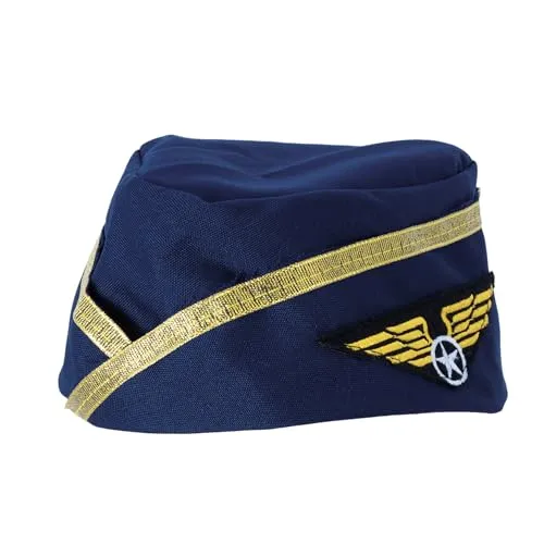 P'tit Clown Calot Hostess Cappello Donna Blu Navy