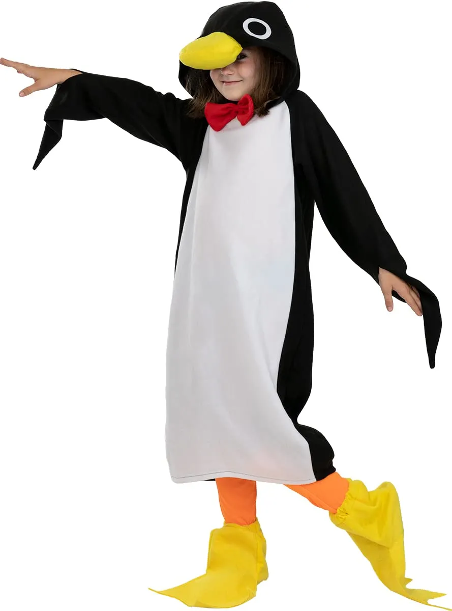 Funidelia Pinguino costume bambino 10-12 anni giallo