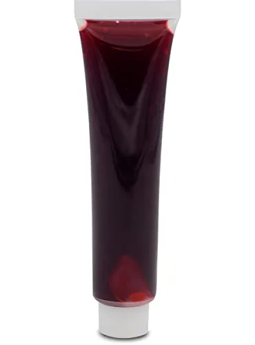 Funidelia Sangue Gel 30 ml trucco rosso denso Halloween