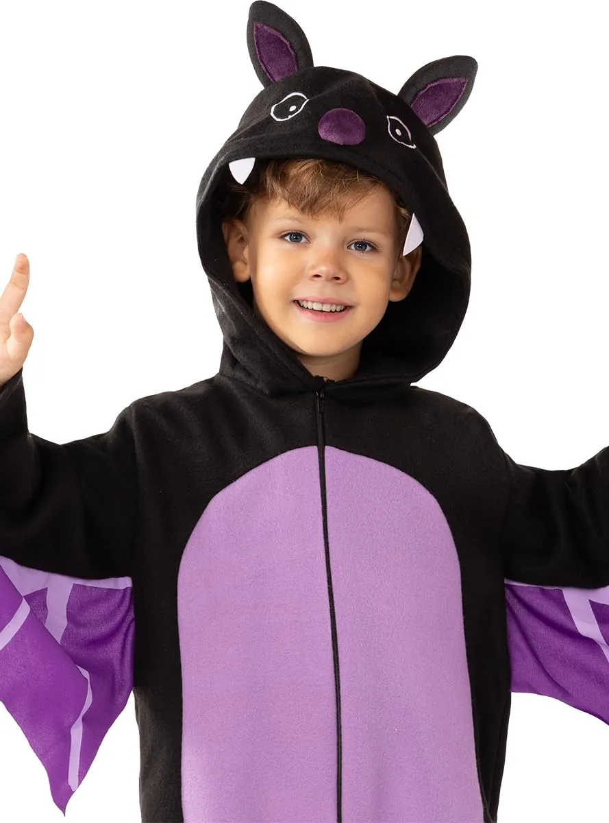 Funidelia Pipistrello costume bambino 7-9 anni nero Halloween