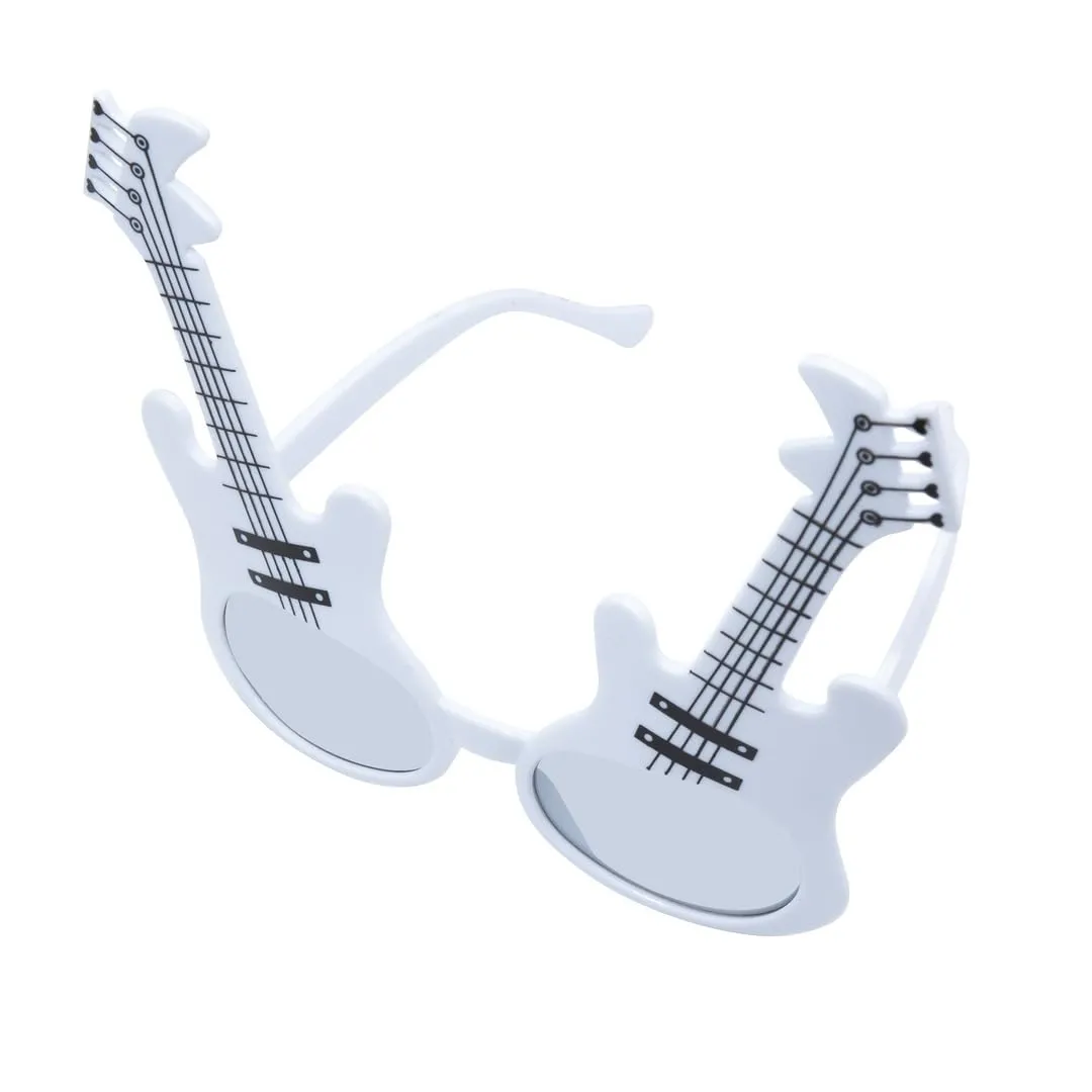 P'tit Clown 35035 occhiali chitarra bianchi adulto