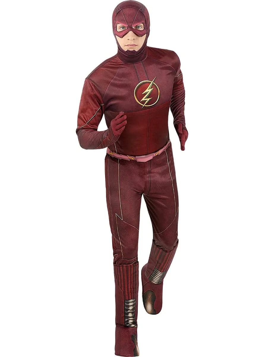 Funidelia Flash Deluxe Costume Uomo M Porpora Intero